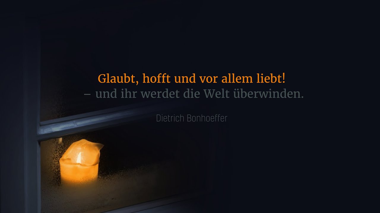Von guten Mächten wunderbar geborgen | Bonhoeffer/Fietz | Cover | Musikschule Rodewisch
