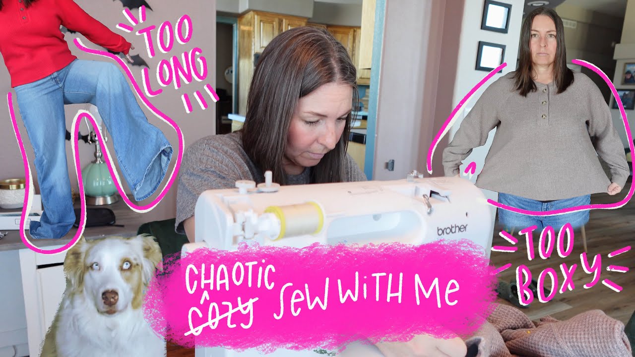 Altering Clothes So They Fit Me Better | VLOG | Artist's Way Week 8