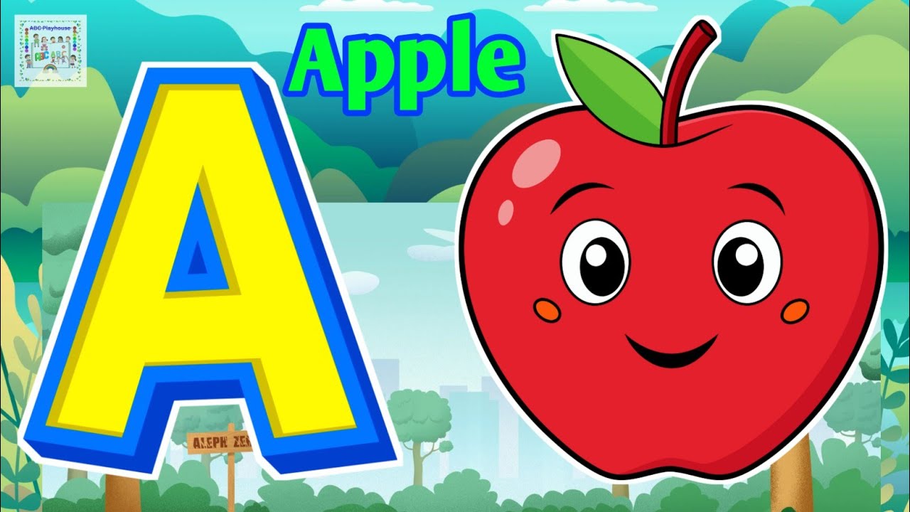 ABC Rhymes for Toddlers |A to Z ABC Phonics Song for Kids | Phonics Fun with A for Apple #kidssongs 