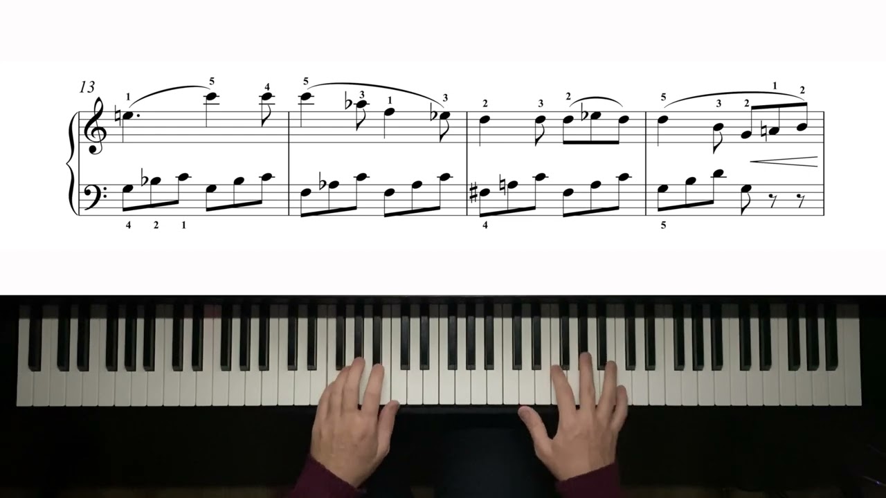 Diabelli - 12 First Lessons - Op. 125, No. 12 - 4,036pts