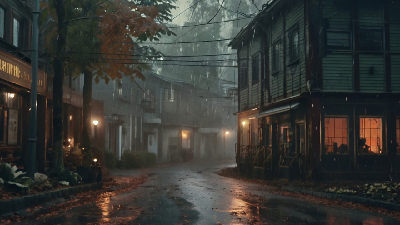 Melancholic Piano Music for Rainy Nights – Dark Academia Sad Piano for Focus, Solitude & Reflection