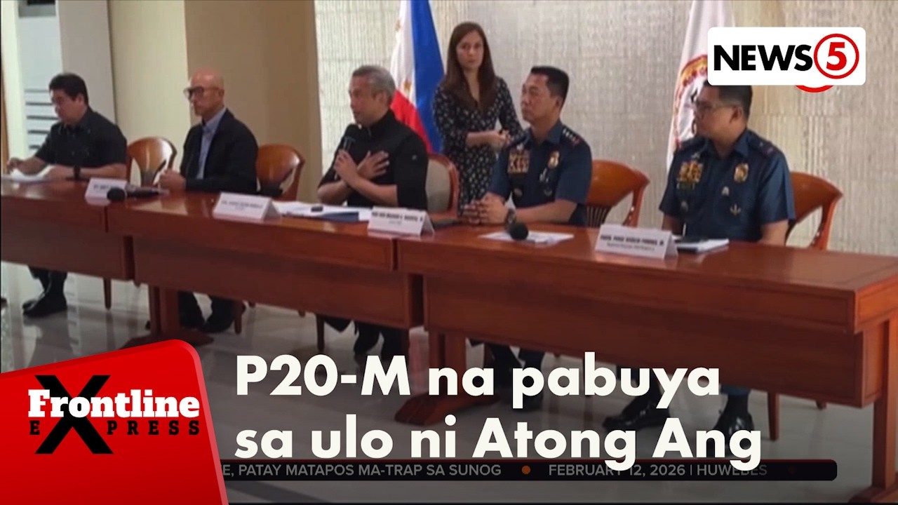 DILG, itinaas ang halaga ng reward para mahanap si Atong Ang  | Frontline Express