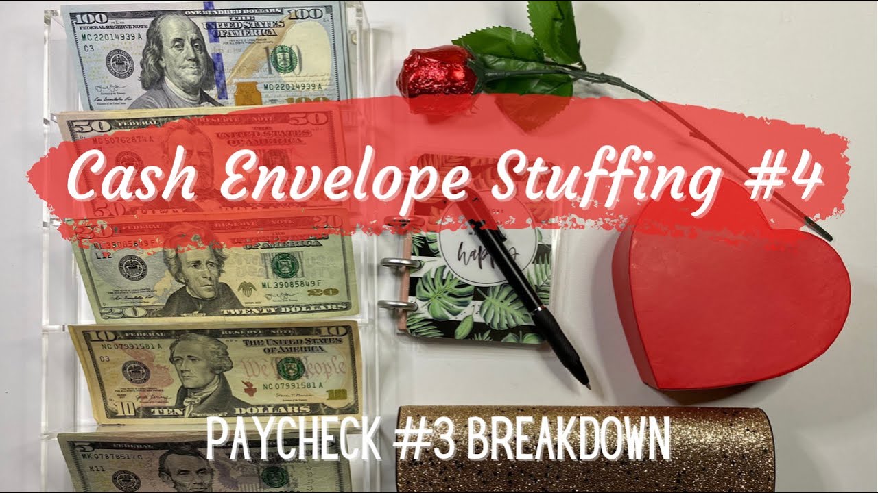 CASH ENVELOPE STUFFING $820 | Paycheck #3 | February 2021