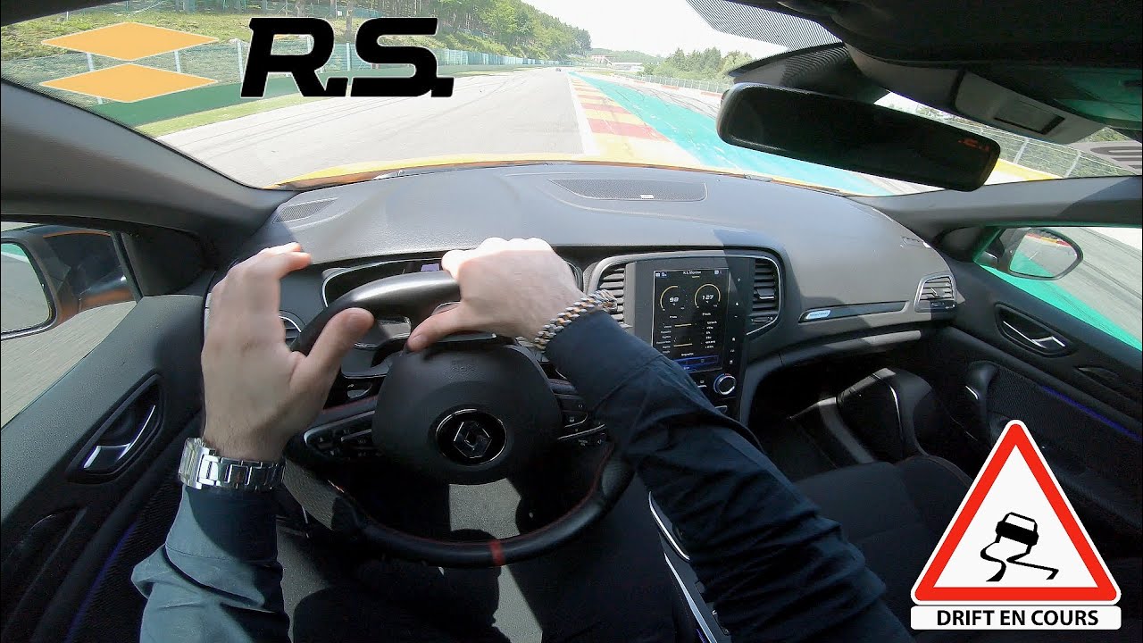SPA Francorchamps Agressive driving Session footages MEGANE 4 RS #Supercarkiller