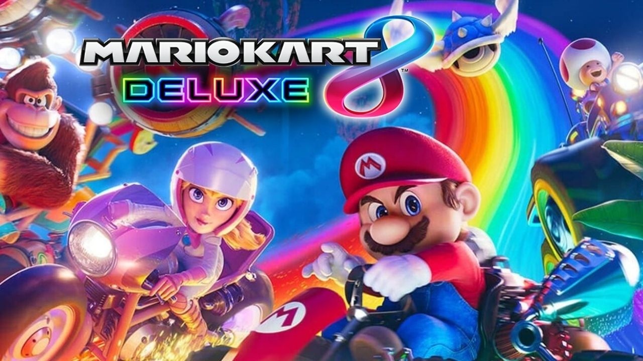 The Evolution of Mario's Kart Racing in Games and Movies Nintendo Switch 2 Mario Kart 8 Deluxe