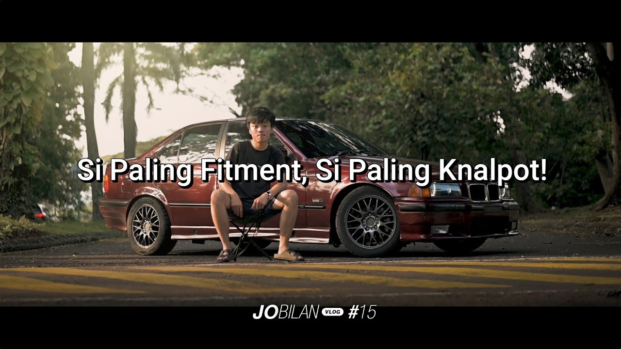 Meaty fitment, check! Knalpot eisenmann, check! (BMW E36 323i) - Jobilan Ep. 15