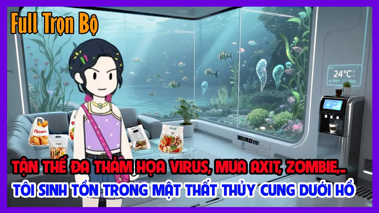 (Full Version) TẬN THẾ ĐA THẢM HỌA TÔI SINH TỒN TRONG MẬT THẤT THỦY CUNG DƯỚI HỒ | Tiểu Hinh Review