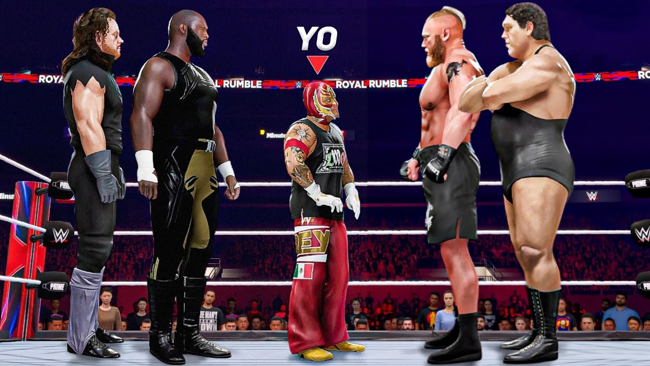 El ROYAL RUMBLE IMPOSIBLE de WWE 2K25