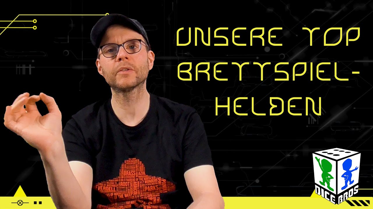 Die unbesungenen Brettspielhelden als TOP-Liste!