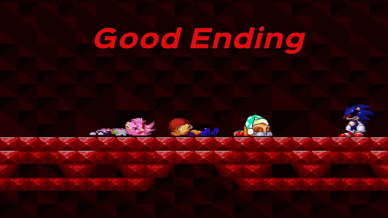 I saved the girls LET'S GOOOOOOOO(Good ending)|Sally.exe CN-EoT