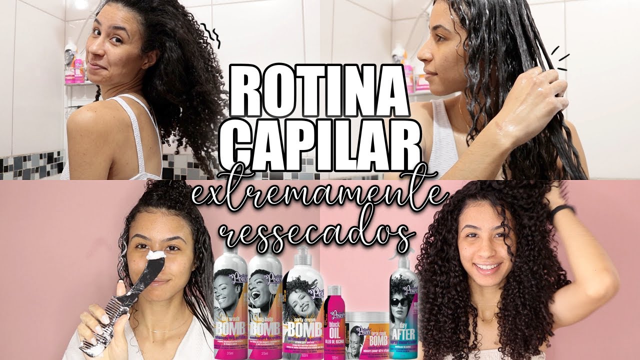 ROTINA CAPILAR DE JULHO COM A LINHA BOMB DA SOUL POWER | Ludmila Reis