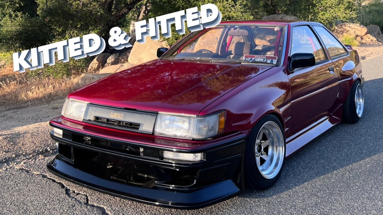 My Ae86 Levin Finally Hits The Streets!! / S3E56