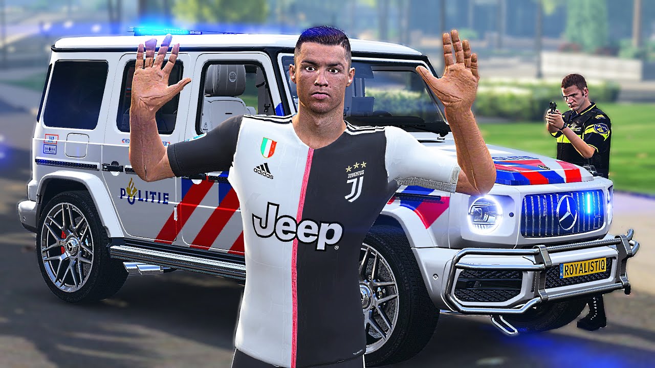 POLITIE vs CRISTIANO RONALDO! - GTA 5 Politie en boefje ft. Don
