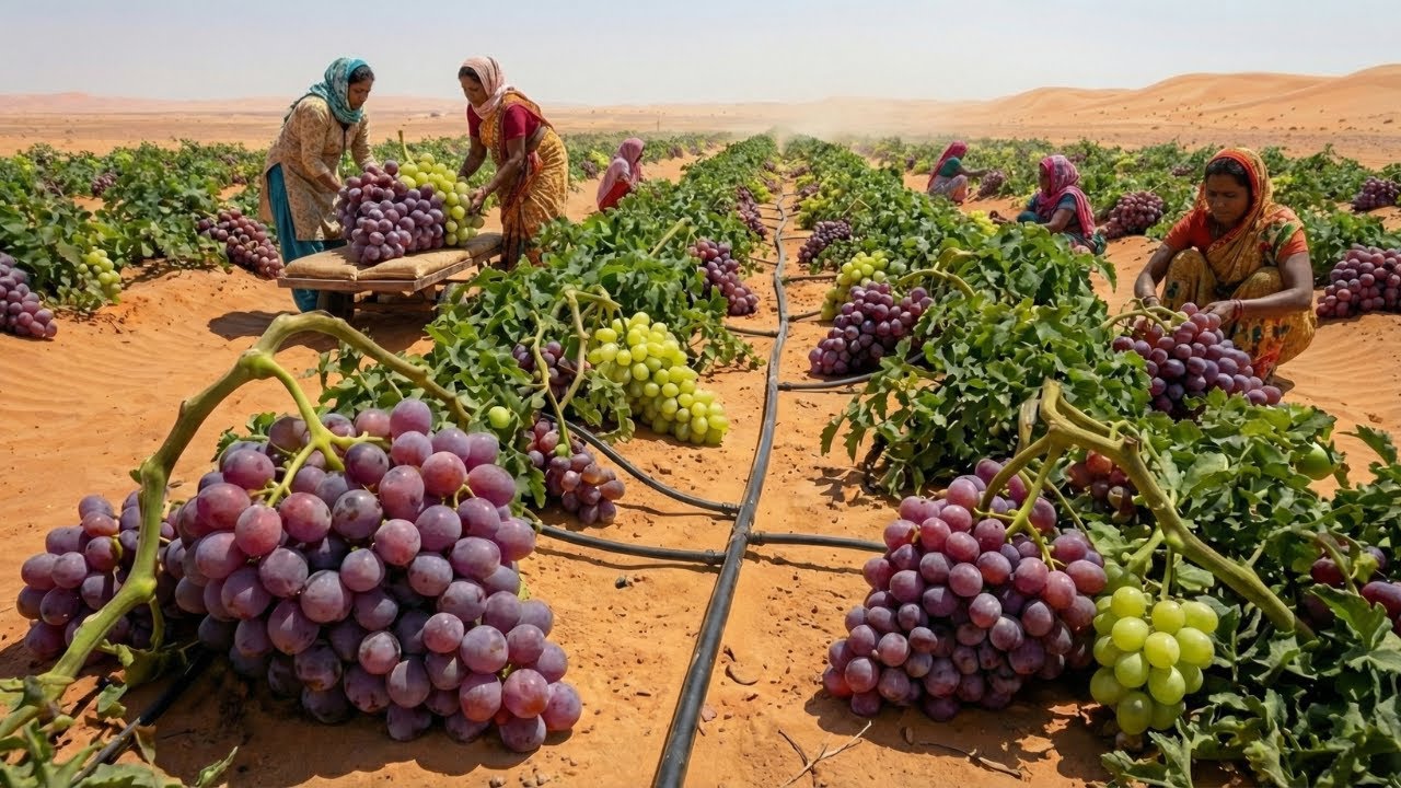 They Challenged Nature by Growing Grapes in the Desert — The Result Was Pure Shock