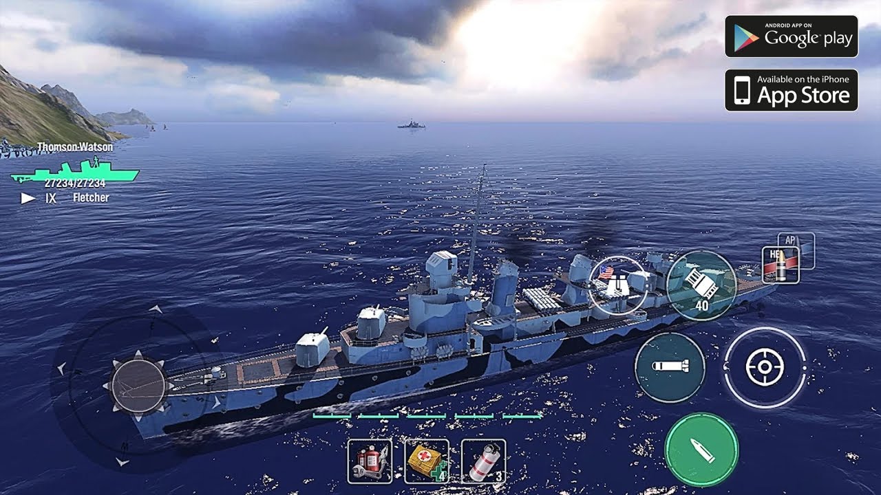 Warship World War Android Gameplay