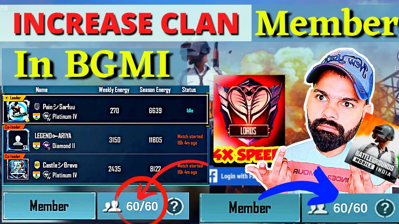 How To Increase Clan Member Faster In BGMI 2021|PUBG Mai Clan Member Kaise Badhaye||BGMI Pubg Clan||