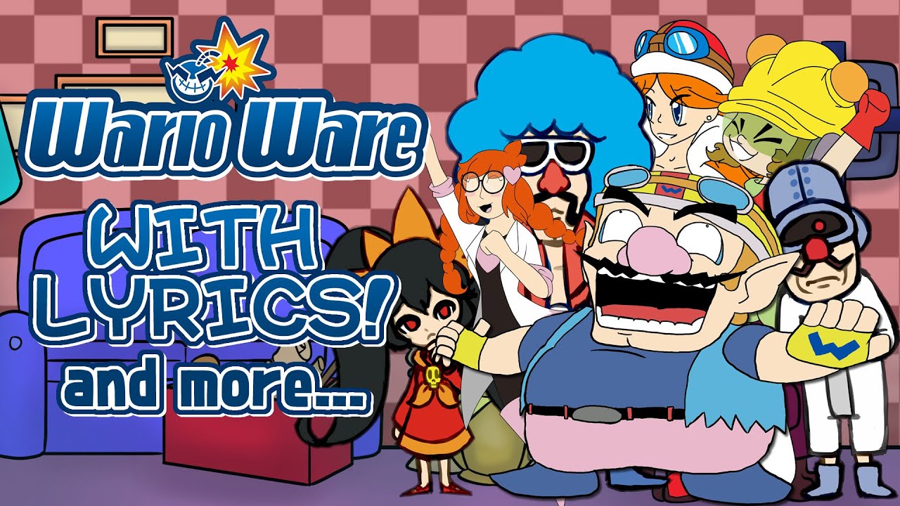 WarioWare WITH LYRICS THE MUSICAL - Wario Apparition Song Followup!