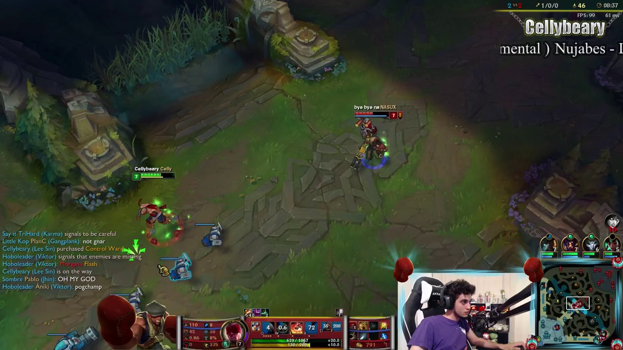 A CLEAN Lee sin play by CellyBeary