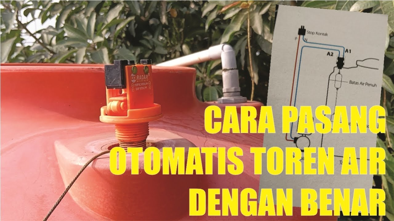 CARA PASANG OTOMATIS TOREN AIR DENGAN BENAR