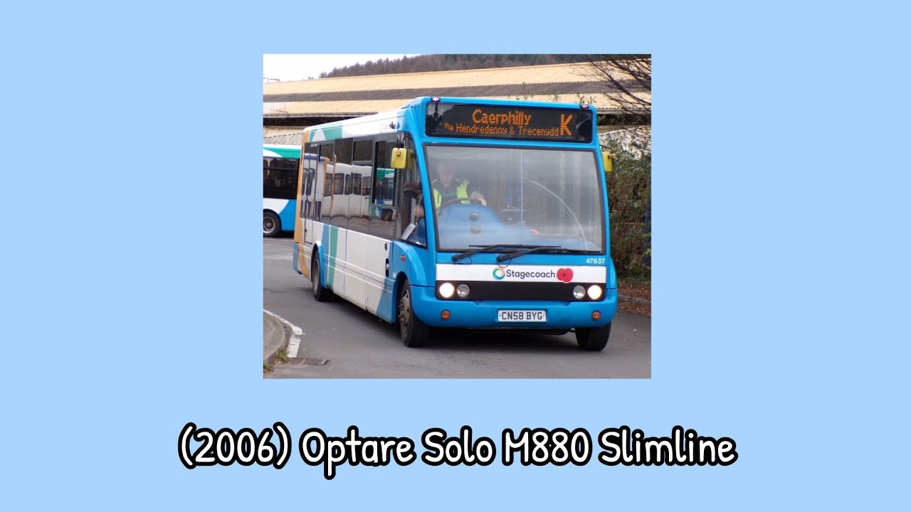A Ride on Stagecoach South Wales 2008 Optare Solo (CN58 BYG) on 25th January 2025