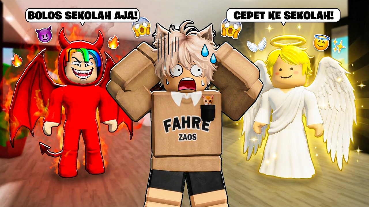 MALAIKAT VS IBLIS DI BROOKHAVEN ROBLOX