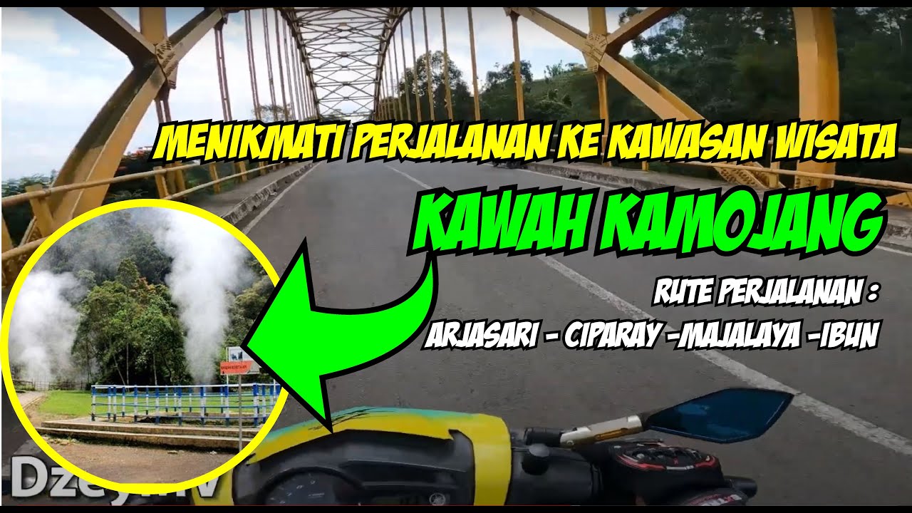 Menikmati Perjalanan Ke Kawasan Wisata KAWAH KAMOJANG | ARJASARI-IBUN