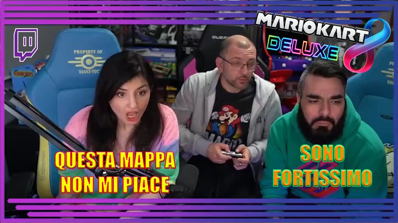 PLAYERINSIDE E CARAMELLO GIOCANO A MARIO KART 8 DELUXE DOPO 3 ANNI