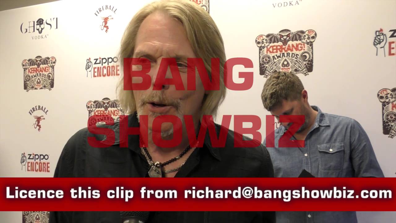 Thin Lizzy BANG SHOWBIZ winners interview KERRANG! Awards 2016