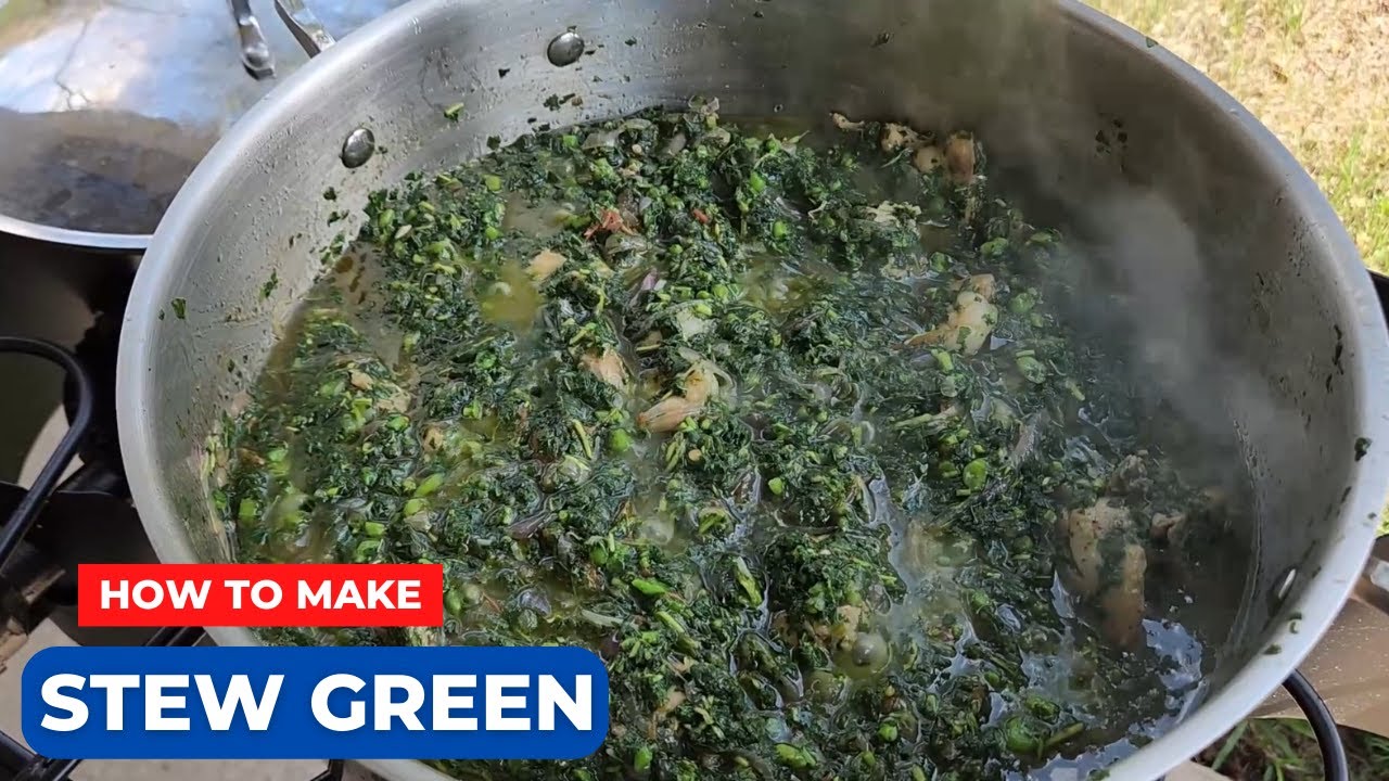 How to Make Sierra Leone Stew Green