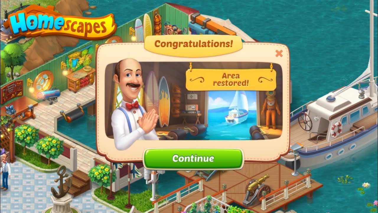 Homescapes - Boathouse Completed - Boathouse - Day - 3 - 4