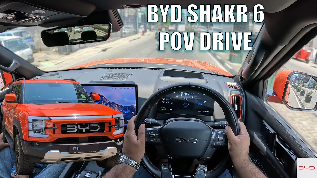 BYD Shark 6 POV Drive and Review