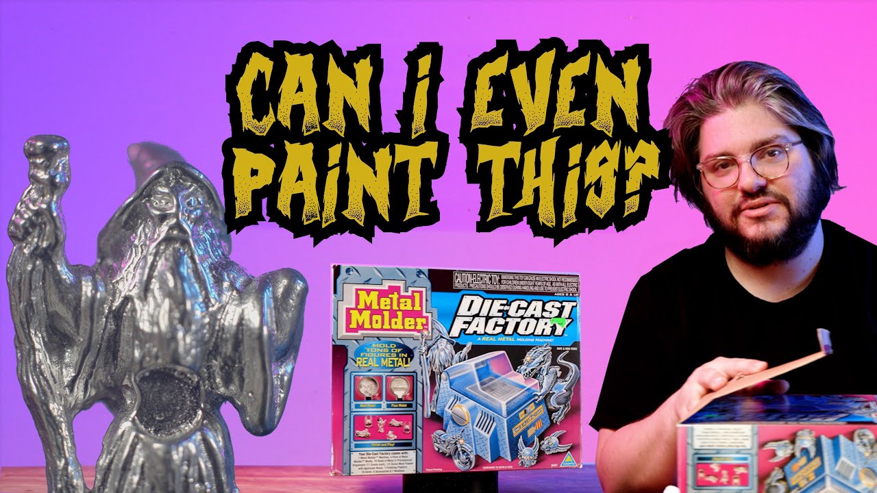 The Metal Molder - SECRET 90's Tech for Casting METAL MINIS!