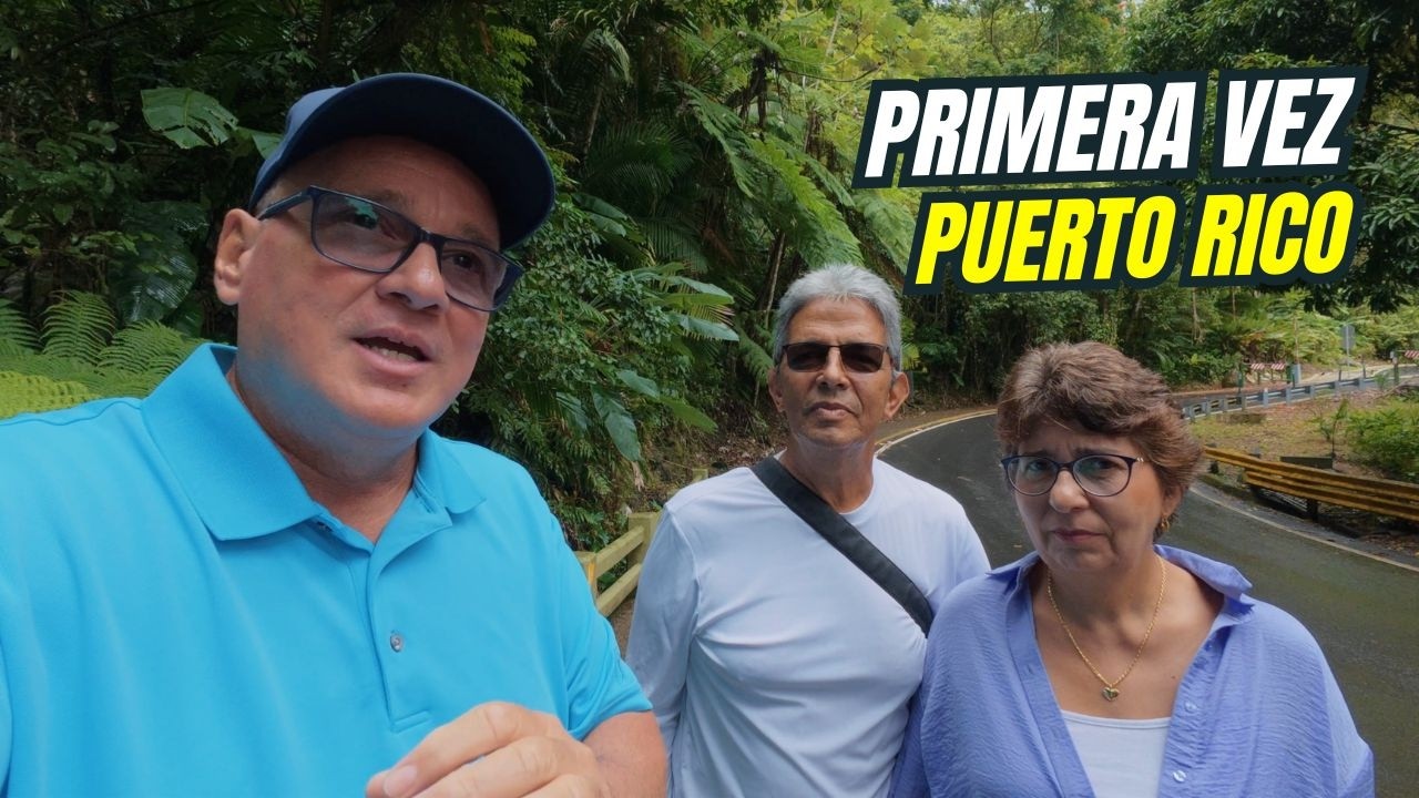 Los llevé a una Panaderia Boricua y al Bosque lluvioso 
