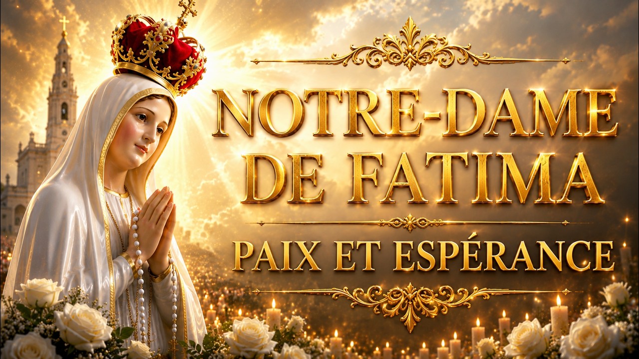 💖PRIÈRE À NOTRE-DAME DE FATIMA - CELUI QUI ENTENDU A EU SON MIRACLE RÉPONDU RAPIDEMENT !🙏