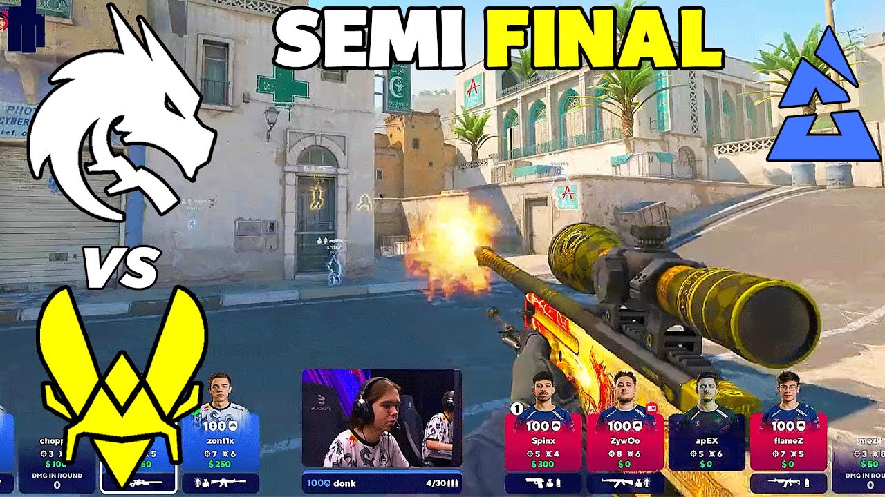 SEMI FINAL! - Spirit vs Vitality - HIGHLIGHTS - BLAST Premier Spring Final 2024 l CS2