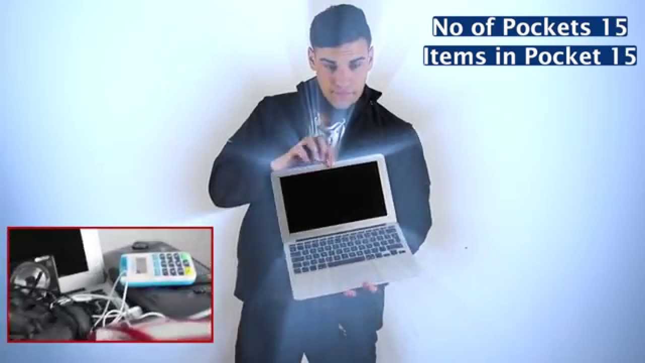 AyeGear J25 - 25 Pocket Jacket with iPad Pockets & More