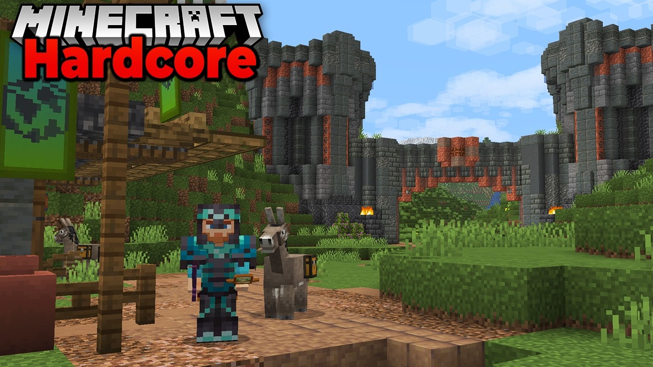 Я соединил свой трёхлетний хардкорный мир Minecraft с ОСЛАМИ! Выживание 1.21 Давай поиграем