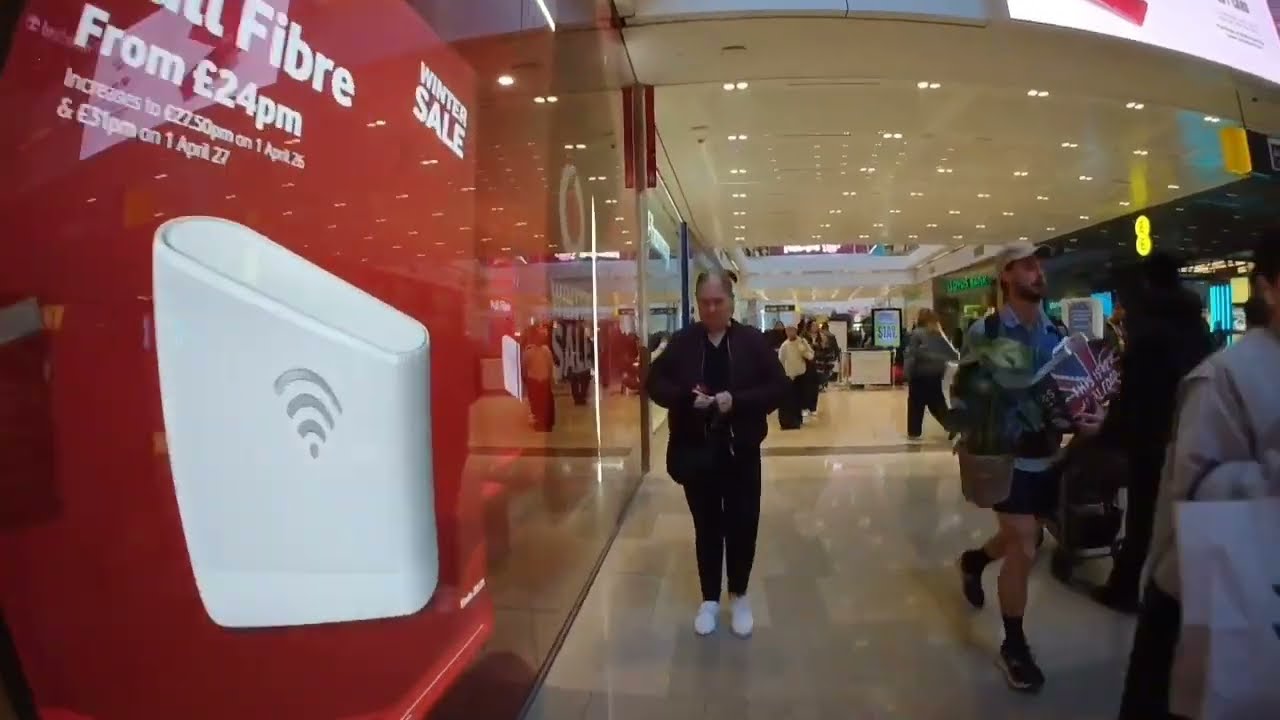 Inside Westfield Shopping Mall Stratford London Walking Through...