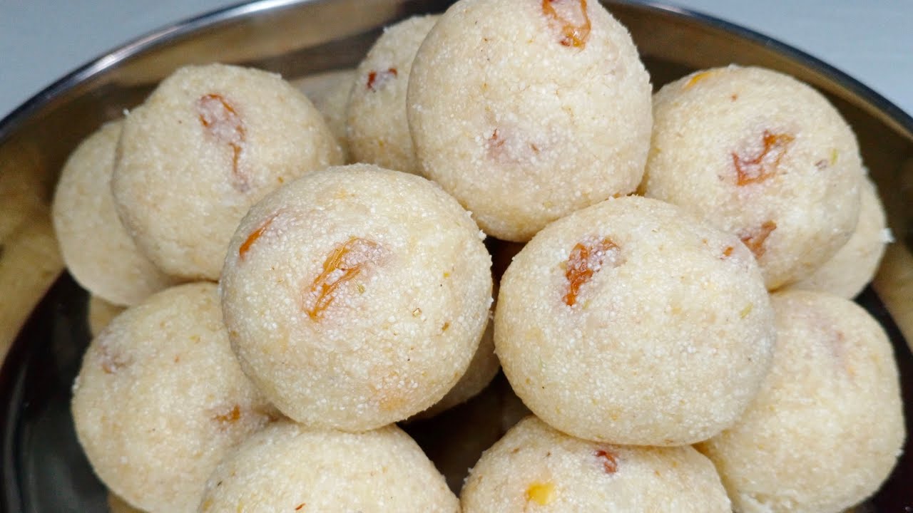 റവയും തേങ്ങയും കൊണ്ട് നല്ല സോഫ്റ്റ് റവ ലഡു। തരിയുണ്ട।Rava laddu।Suji laddu।Easy laddu।Recipe-278