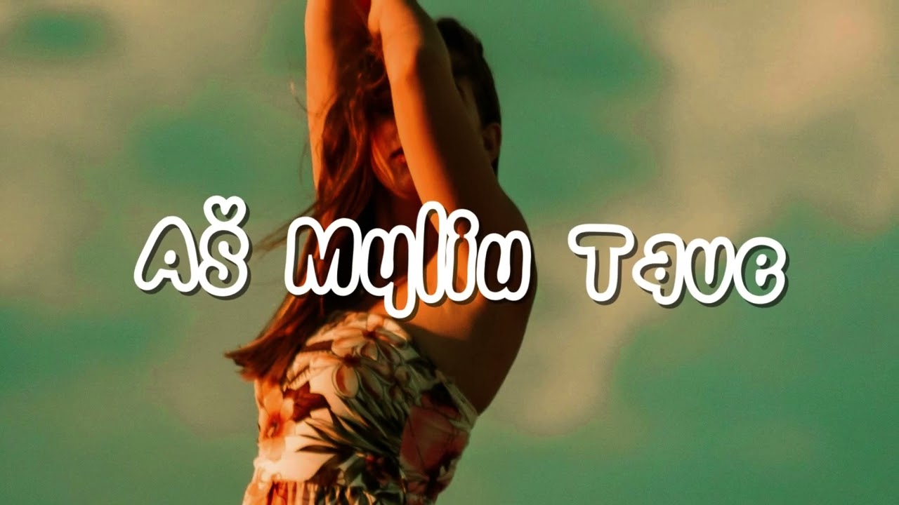 AI Lietuviška Muzika - Aš Myliu Tave (Naujiena 2025)