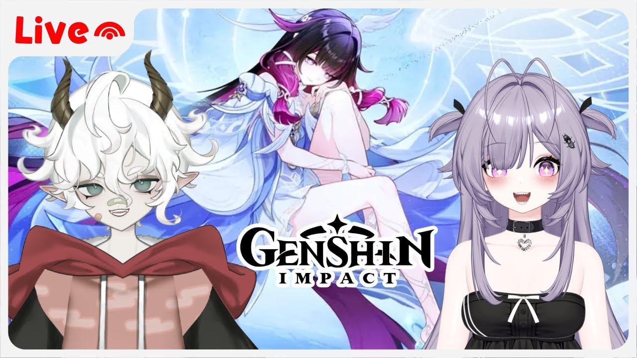 [GENSHIN IMPACT] grinding primos for columbina !!