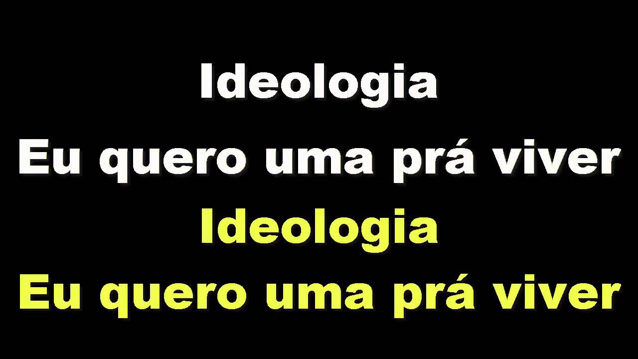 Cazuza - Ideologia ( Karaokê )
