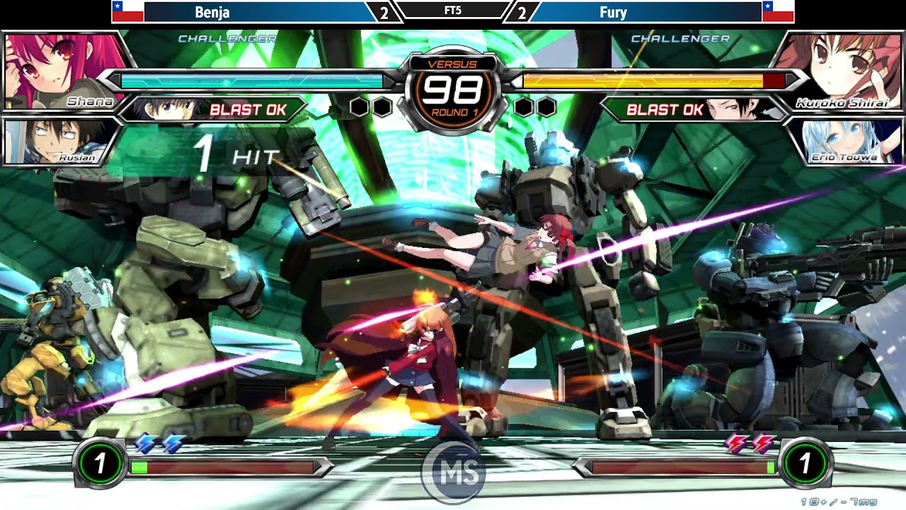 DFCI - Benja (Shana) vs Fury (Kuroko) - 2021/03/22