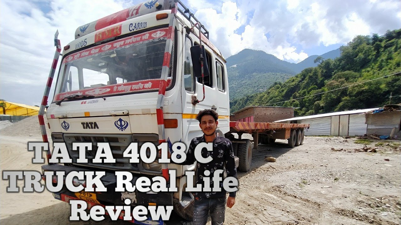 TATA 4018 C TRUCK Real Life review full specifications