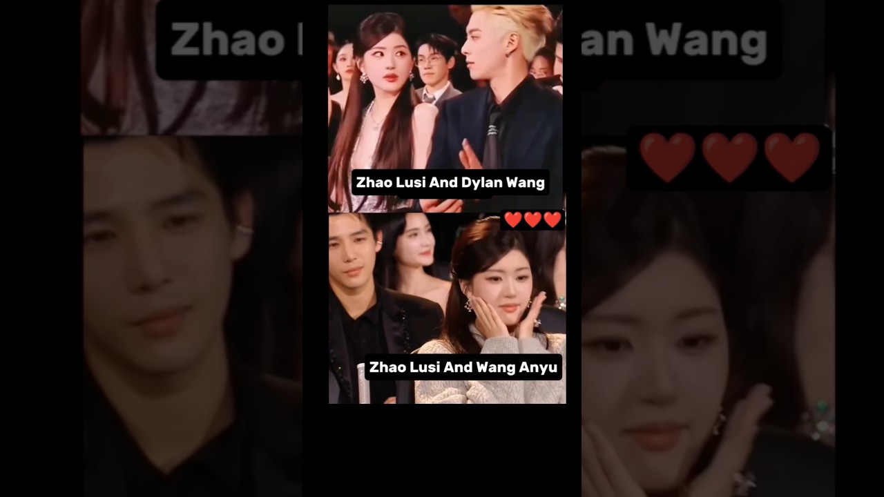 Zhao Lusi With Dylan Wang And Wang Anyu 