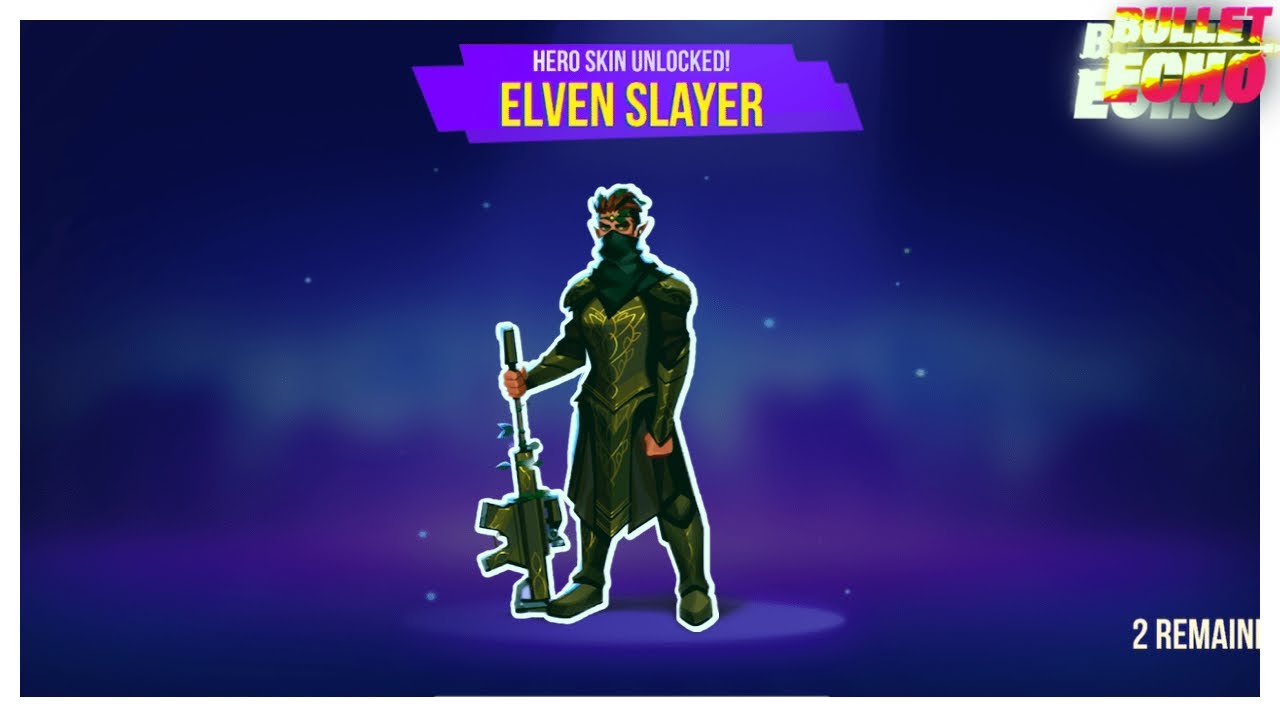 Elven Slayer skin 🤍 - Bullet echo #bulletecho #slayer