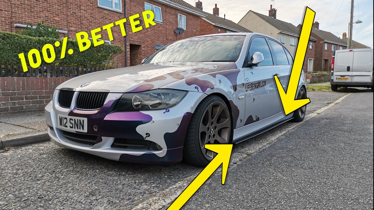 DIY: &pound;25 Side skirt Extensions/splitters! FOR EVERY CAR!