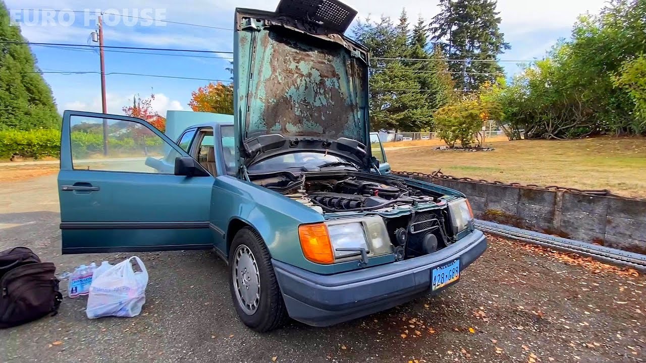 1989 Мерседес W124 300Е в Америке. Вкладываем Душу!