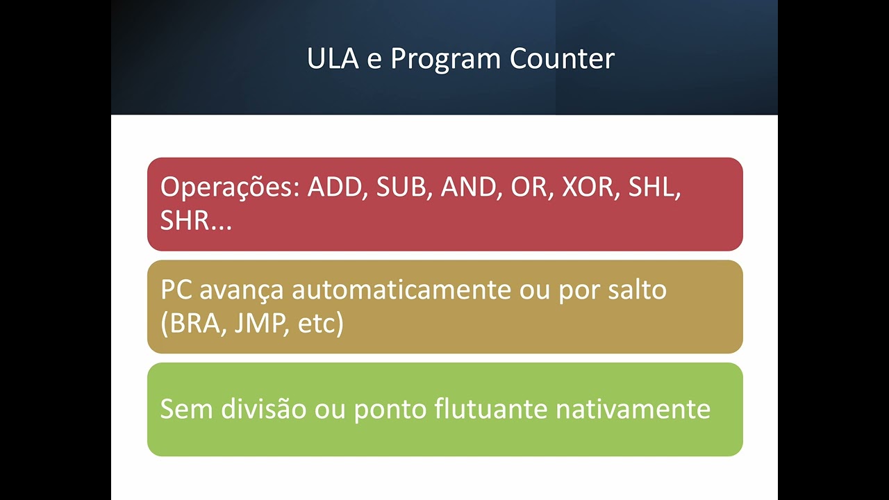 ZIP CPU explicada: Arquitetura RISC, Instru&ccedil;&otilde;es e C&oacute;digo Assembly comentado