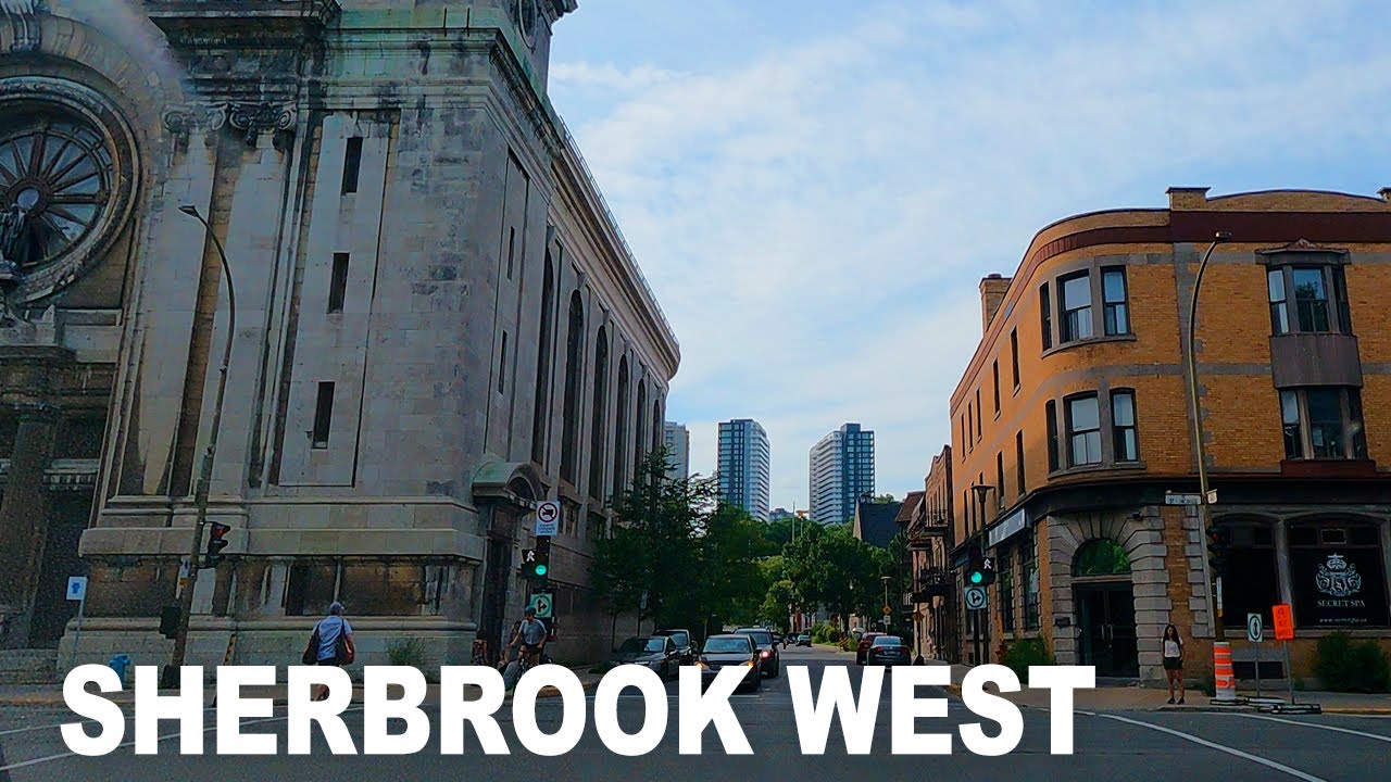 [ 4K Video ] Little Drive on Sherbrooke West